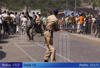 India police vs public